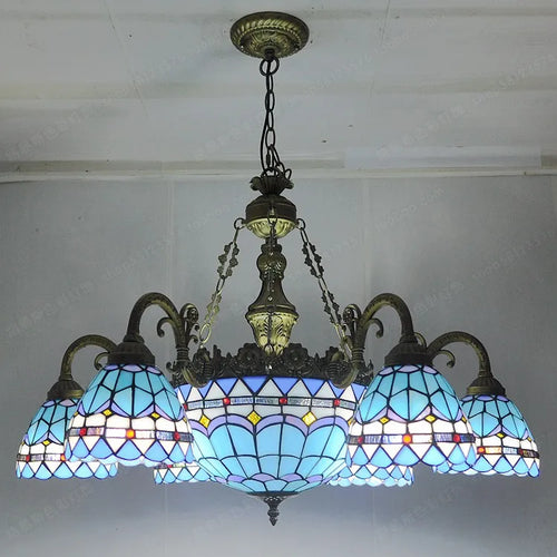 lustre moderne en verre design nordique pour décoration intérieure