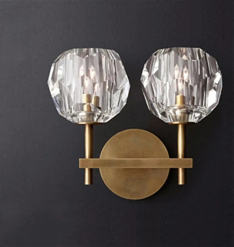 applique murale moderne en verre pour décoration romantique - vue 12 sur 12