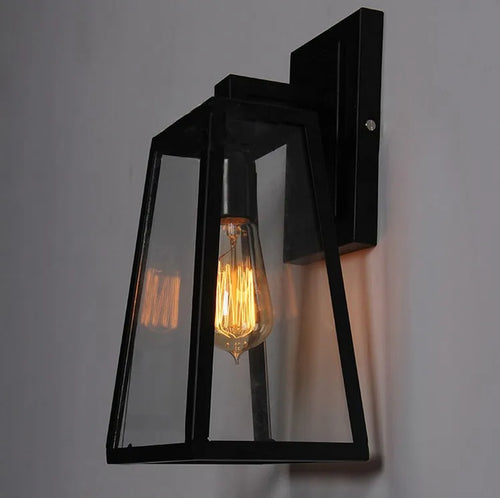 Retro Loft Industrial LED Vintage Wall Lamp light With frame , Wall Sconce Arandela De Pared - vue 7 sur 6