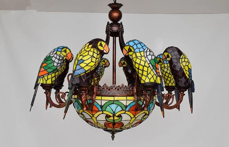 lustre suspendu perroquet lampe créative pour bar et club - vue 6 sur 12