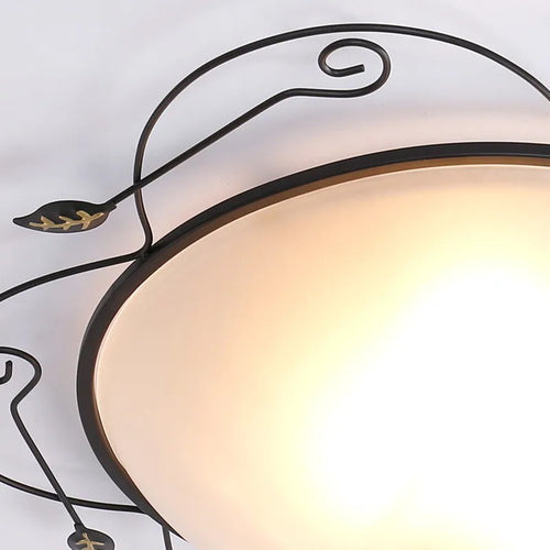 plafonnier moderne en verre style industriel pour éclairage décoratif - vue 6 sur 5