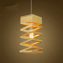 suspension en bois pur créatif gzmj pour la maison