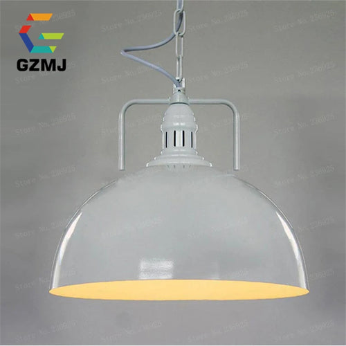 suspension style loft led vintage industriel noir - vue 5 sur 12