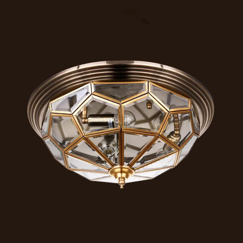 plafonnier en cuivre design pour intérieur moderne élégant - vue 5 sur 6