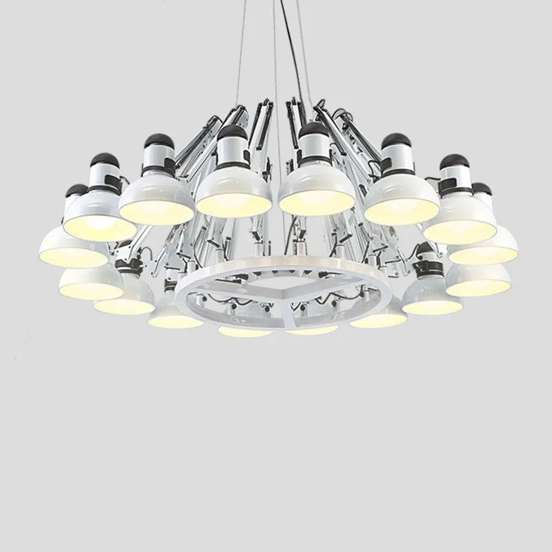 suspension en métal style araignée lumière led - vue 3 sur 6