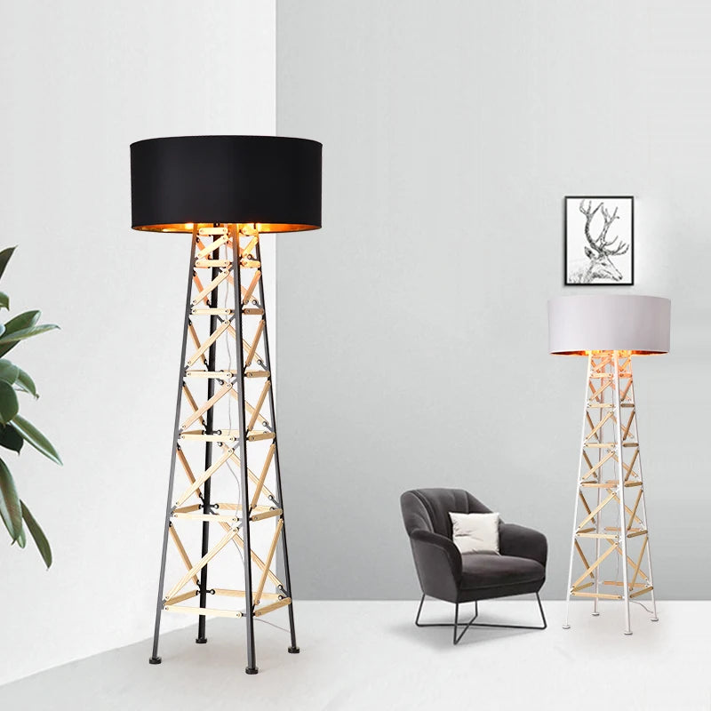plafonnier design nordique moderne pour hôtel et bureau - vue 3 sur 7
