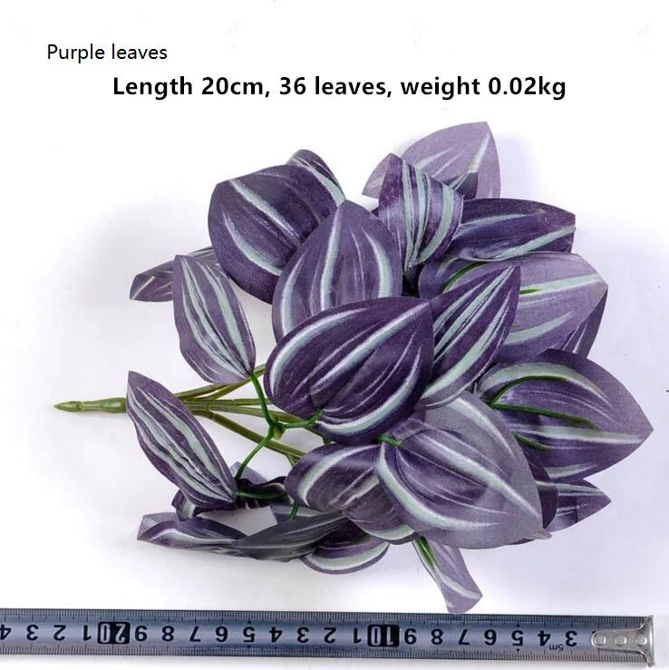 feuilles dherbe artificielles pour décoration murale et jardin - vue 13 sur 37