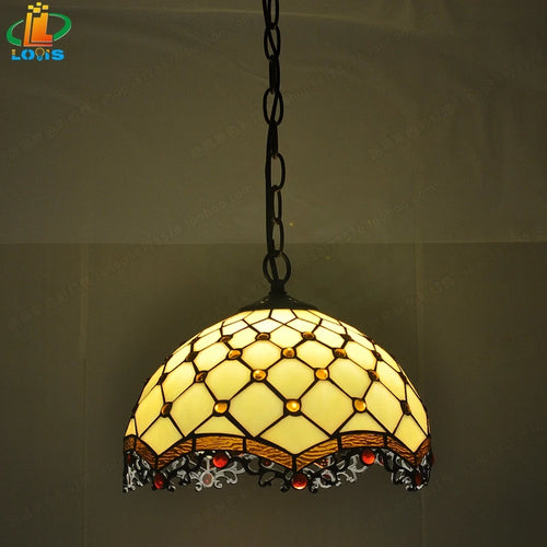 suspension en perles de cristal dragon européen design vintage élégant - vue 5 sur 6