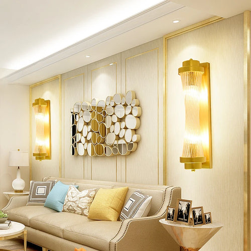applique murale en cristal design pour décoration intérieure moderne - vue 7 sur 7