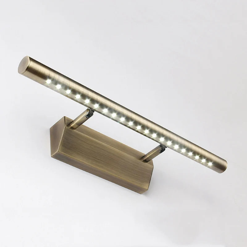 lampe led vintage en cuivre pour maquillage et éclairage d'image europe