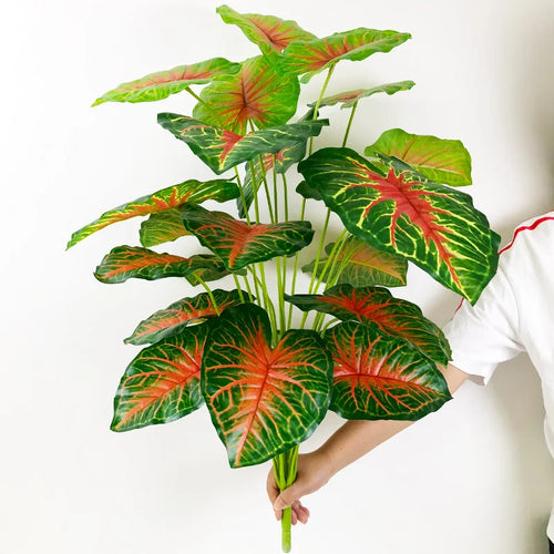 plantes artificielles monstera grandes feuilles pour décoration intérieure - vue 14 sur 21