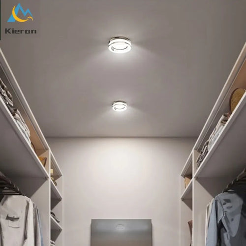 plafonnier led en cristal spot intégré luminaires - vue 2 sur 9