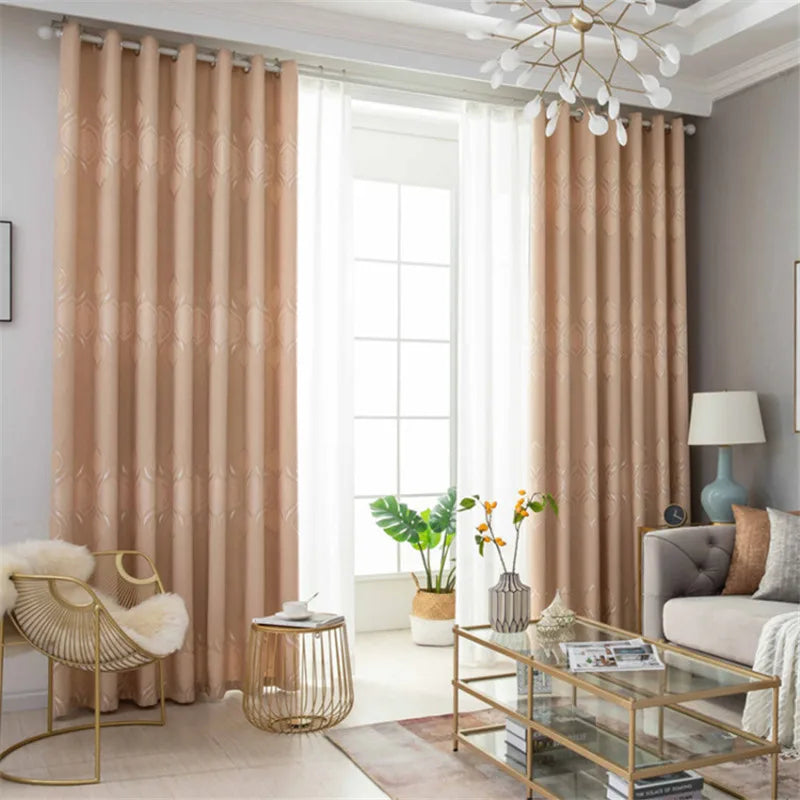 Rideau occultant floral moderne pour chambre ou salon - vue 4 sur 10