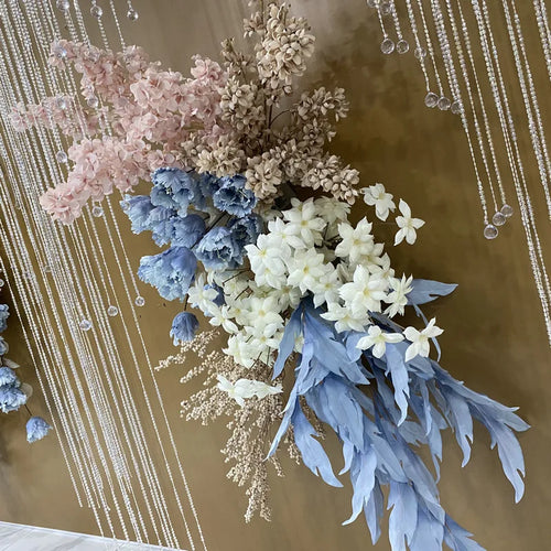 fleurs artificielles en tissu décoratives pour mariage et événements - vue 3 sur 14