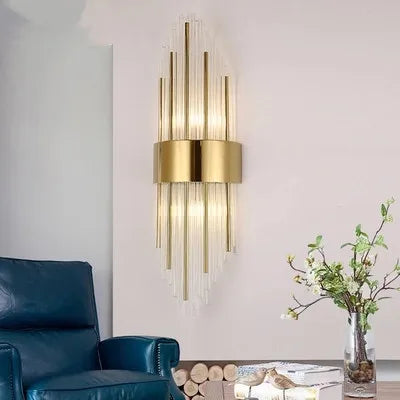 applique murale en verre moderne design pour intérieur élégant - vue 4 sur 8