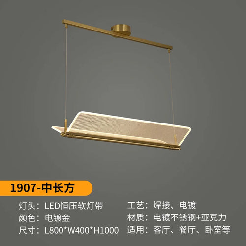 suspension design minimaliste luxe pour intérieur moderne - vue 10 sur 12