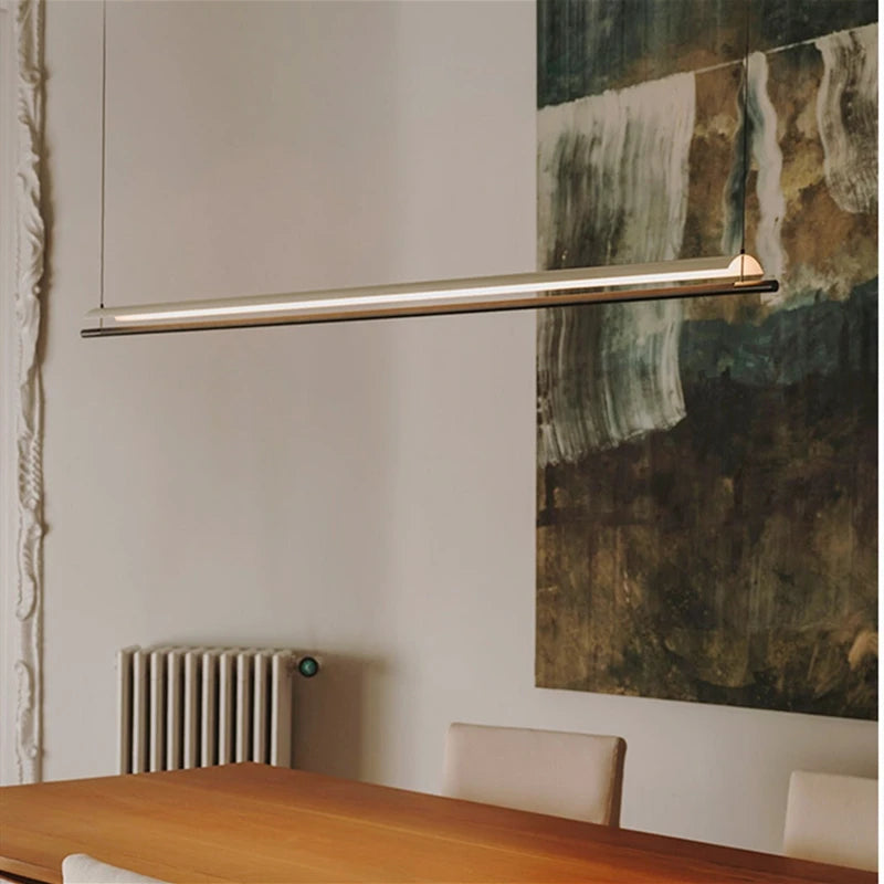 lustre minimaliste scandinave design pour éclairage intérieur - vue 5 sur 9
