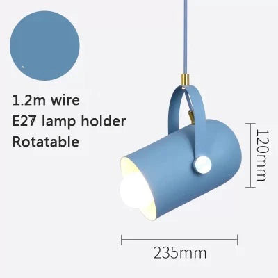 suspension minimaliste nordique avec angle réglable décoratif