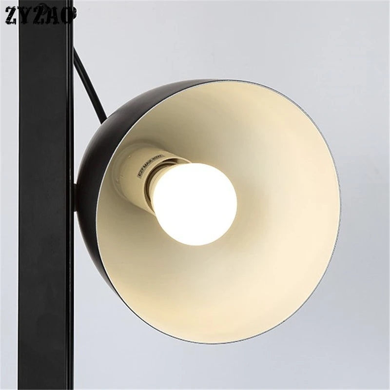 lampadaire nordique design créatif en fer pour intérieur - vue 5 sur 7