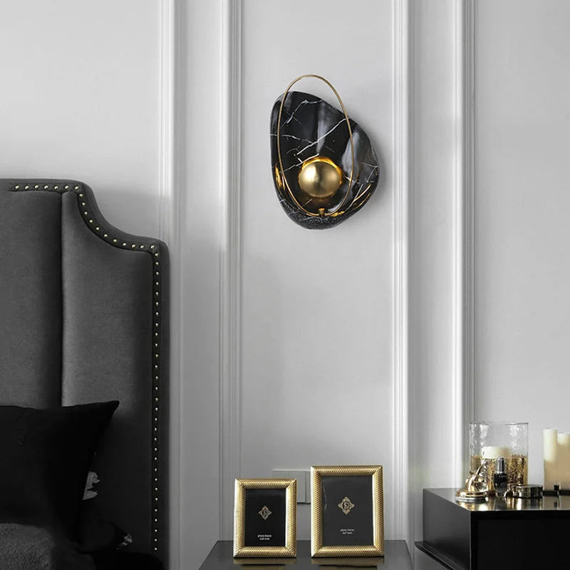 applique murale nordique led pour hôtel de luxe