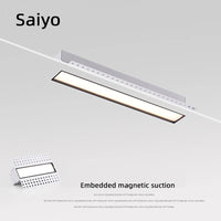 barre lumineuse led créative encastrée pour éclairage intérieur
