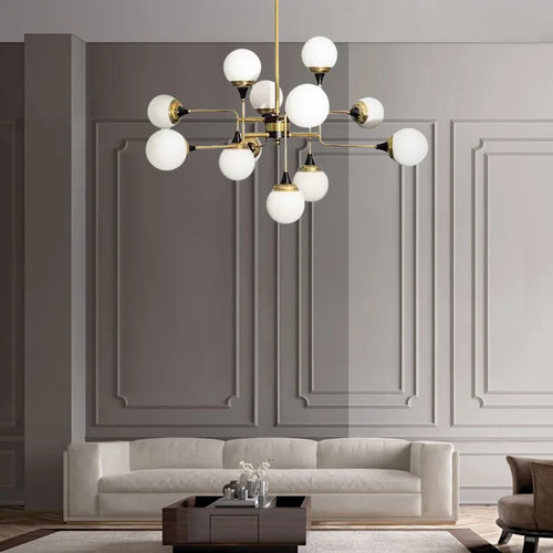 lustre stilnovo design créatif style postmoderne haricot magique - vue 4 sur 7