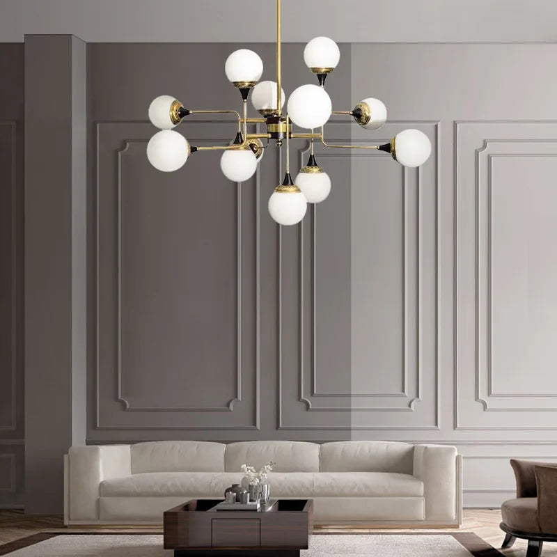 lustre stilnovo design créatif style postmoderne haricot magique - vue 4 sur 7