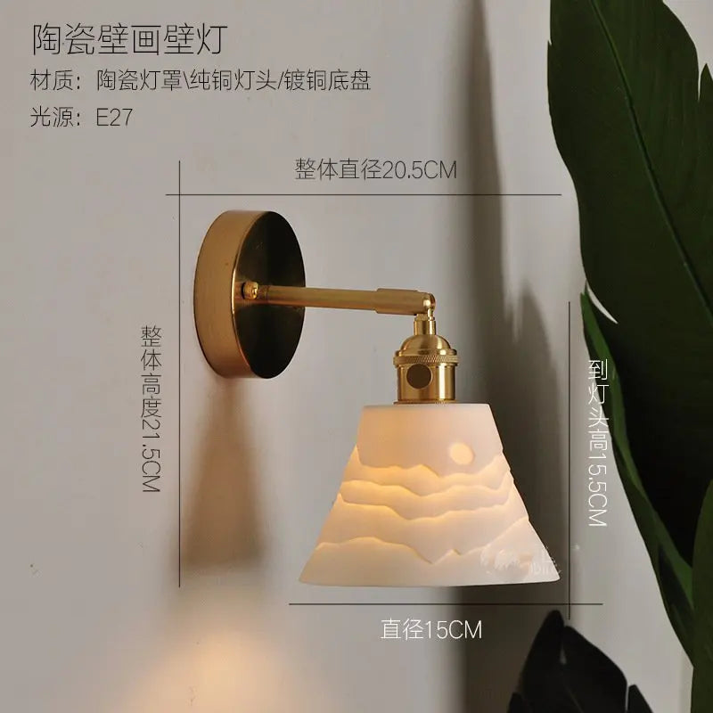 suspension moderne en céramique double ombre pour décoration intérieure - vue 7 sur 7