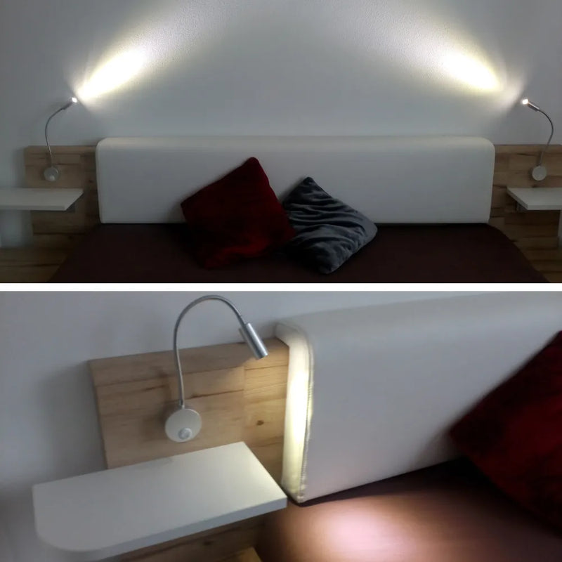 Applique murale LED tube flexible