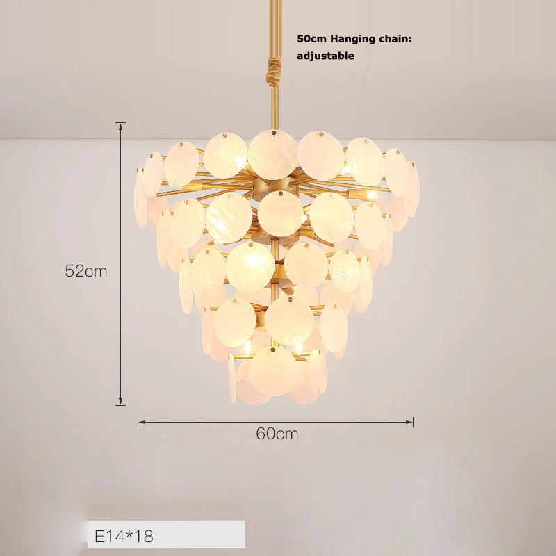 lustre design moderne en agate colorée pour intérieur - vue 13 sur 15