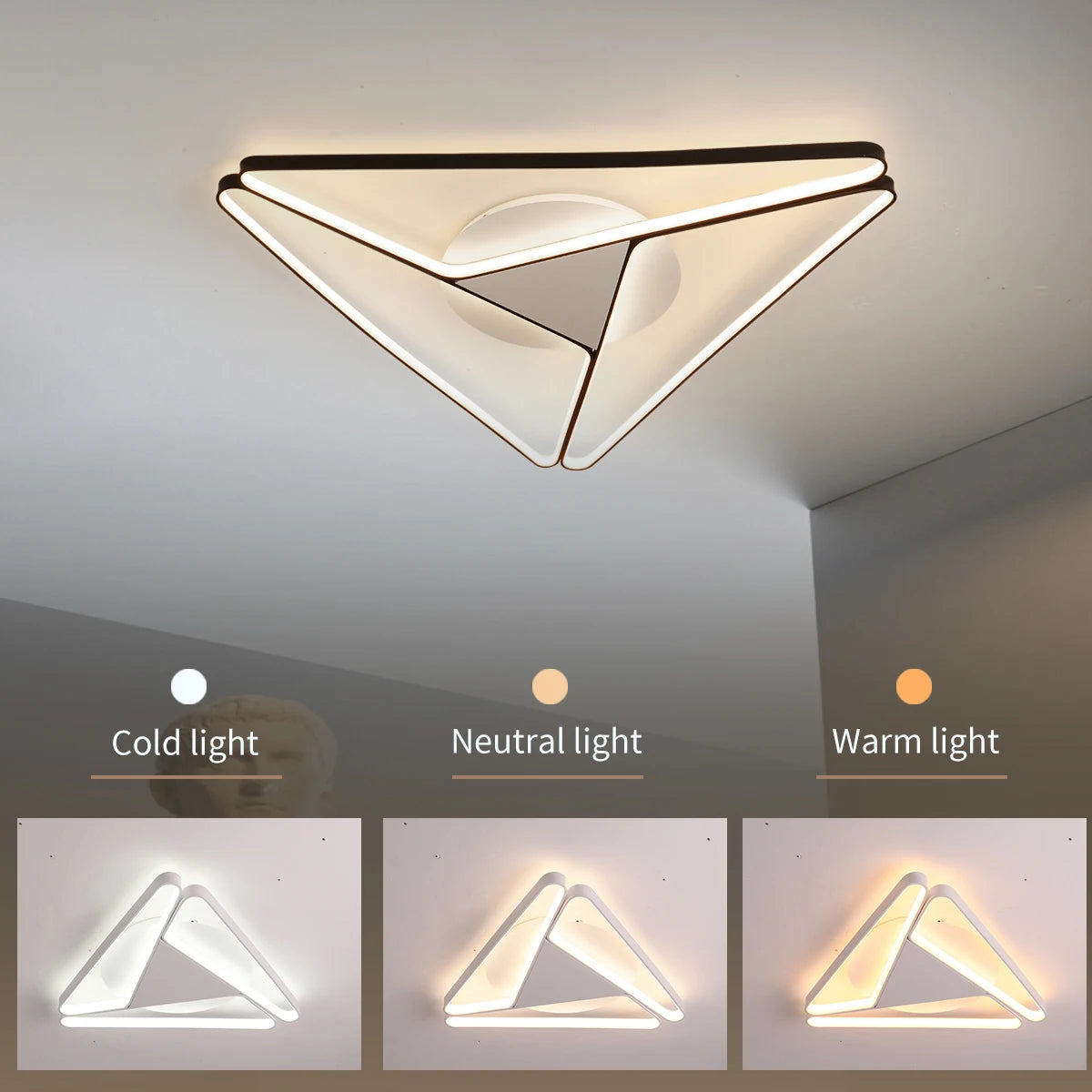 lustre led moderne pour intérieur design élégant et fonctionnel - vue 9 sur 9