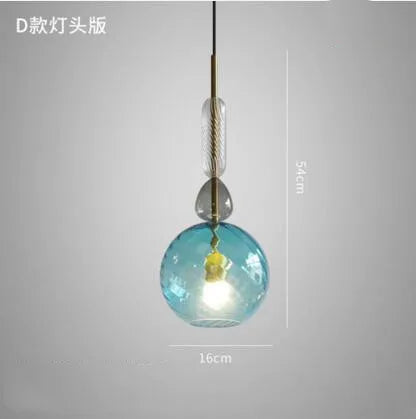 suspension en verre moderne pour décoration intérieure élégante - vue 7 sur 10