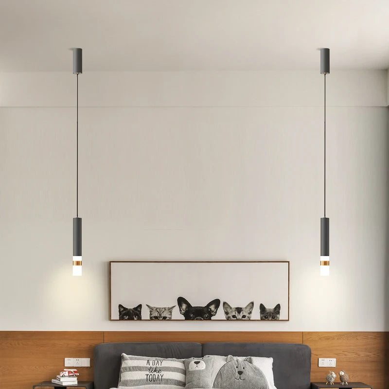 suspension design moderne luminaire décoratif idéal pour bar ou bureau - vue 3 sur 11