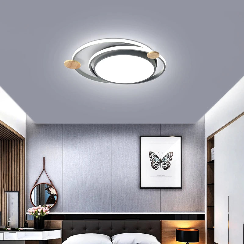 plafonnier led pour éclairage intérieur moderne et élégant - vue 5 sur 10