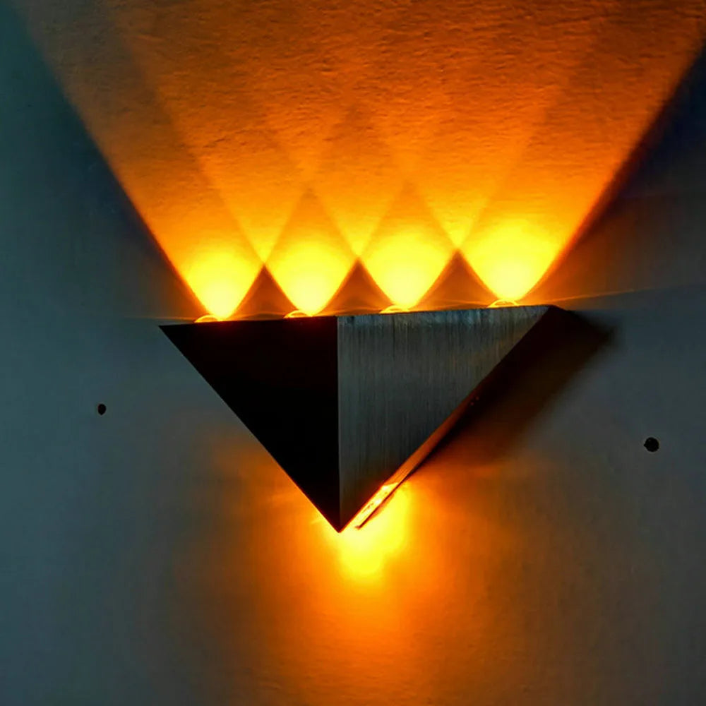 applique murale led double têtes brossée pour couloir et salon - vue 11 sur 13