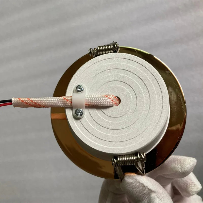 spot led encastrable en cristal pour éclairage intérieur - vue 6 sur 14