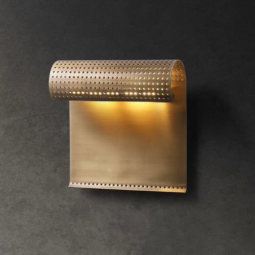 applique murale de luxe en cuivre design vintage