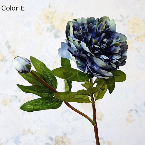branche de fleurs artificielles de pivoine pour décoration élégante - vue 13 sur 13