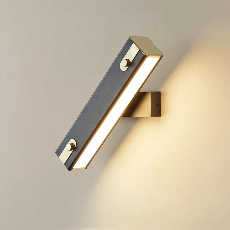 applique murale nordique led réglable pour salon moderne