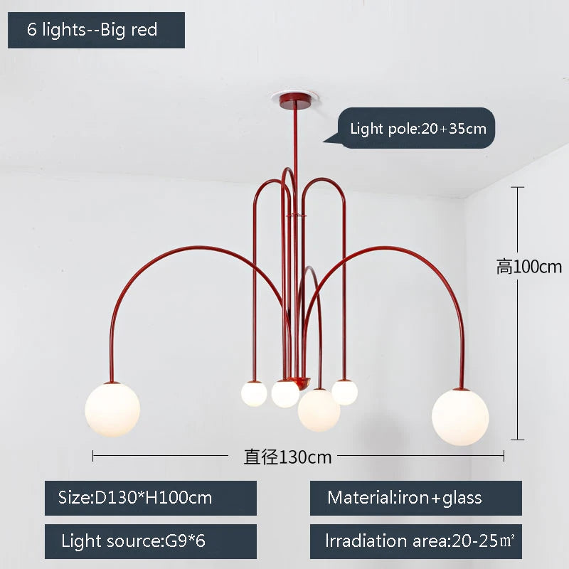 suspension moderne design postmoderne pour intérieur élégant - vue 18 sur 21