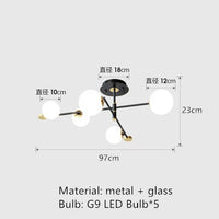 lustres led minimalistes pour éclairage intérieur moderne