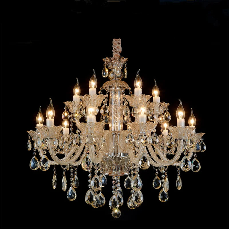 lustres en cristal pour décoration intérieure moderne et élégante - vue 7 sur 13