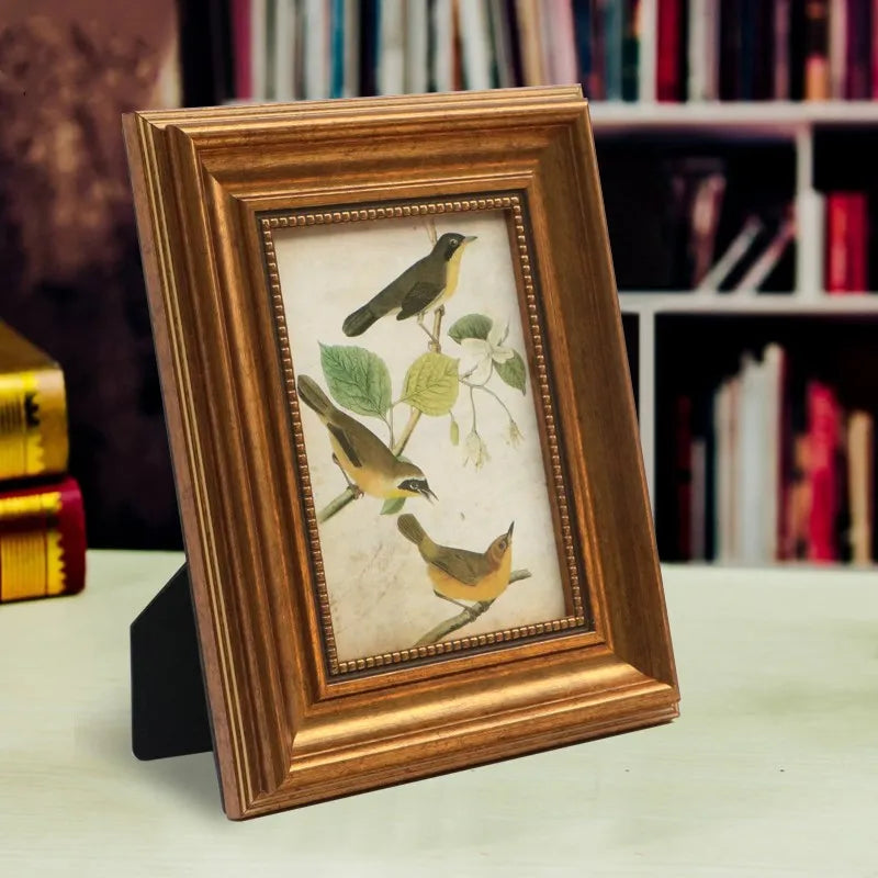 cadre photo vintage américain pour décoration et cadeau