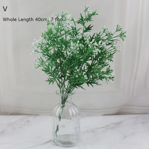 plante artificielle 7 branches pour décoration mariage et Noël - vue 14 sur 21