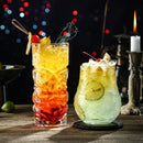 Mug tiki en verre transparent style bar cocktail