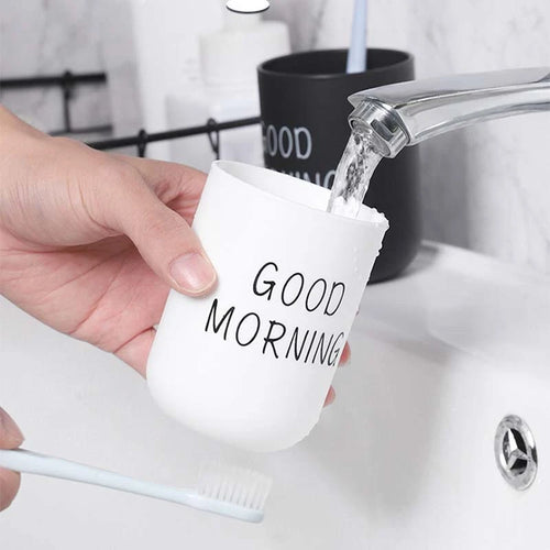 porte brosse à dents portable pour couple gobelets de salle de bain - vue 5 sur 18