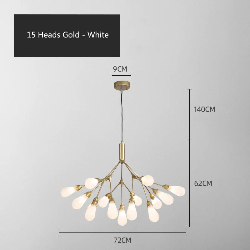 lustre luciole design post-moderne pour intérieur élégant et créatif - vue 21 sur 23