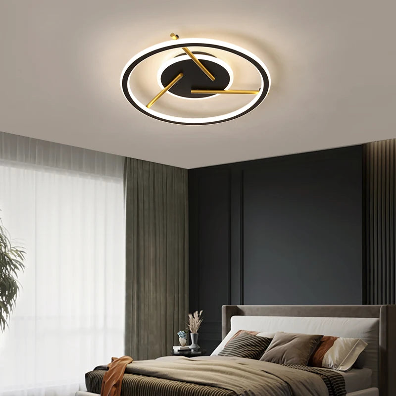 plafonnier led réglable pour une atmosphère élégante et moderne - vue 4 sur 10