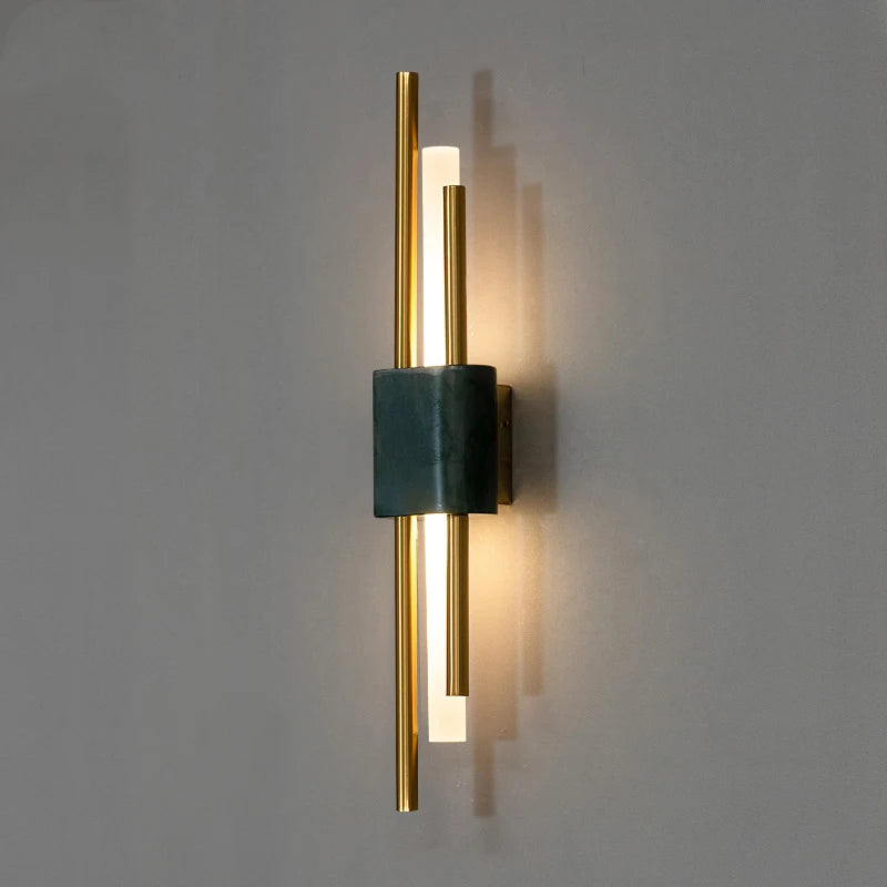 applique murale led en marbre design moderne décoratif