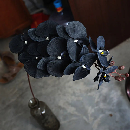 fleurs artificielles orchidée pour décoration mariage et jardin - vue 2 sur 7
